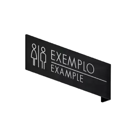 Placas em acrílico personalizadas