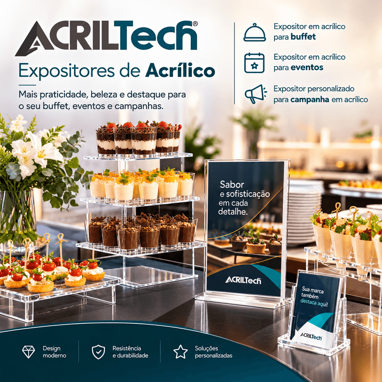Expositor de Chão Personalizado