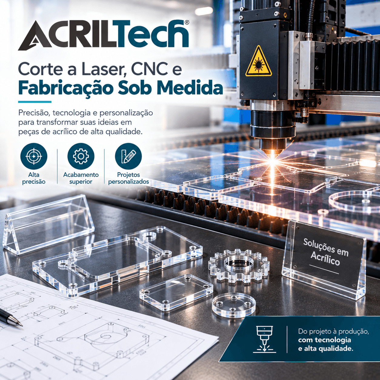 Fabricante de Acrílico