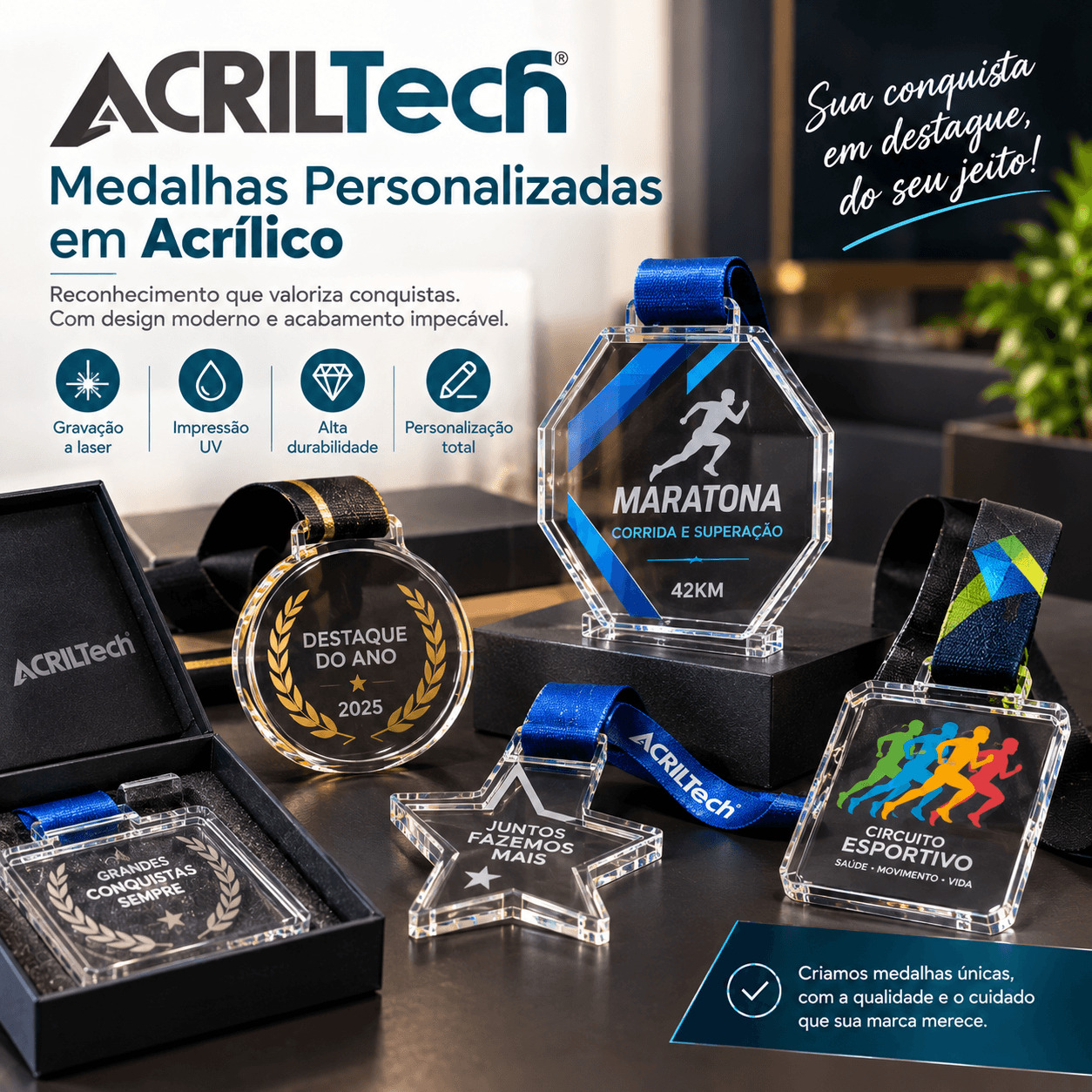 Medalhas Personalizadas